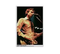 HAUSRENWRHHT Jeff Buckley Poster Wall Art Canvas Cover Aesthetic Vintage Poster Decorative Painting for Living Room Bed Room 24x36inch(60x90cm) Unframe-style