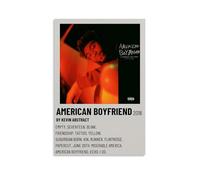 HAUSRENWRHHT Kevin Abstract American Boyfriend Poster Wall Art Canvas Cover Aesthetic Vintage Poster Decorative Painting for Living Room Bed Room 20x30inch(50x75cm) Unframe-style