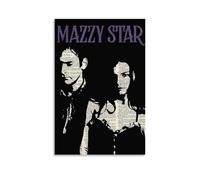 HAUSRENWRHHT Mazzy Star Poster Wall Art Canvas Cover Aesthetic Vintage Poster Decorative Painting for Living Room Bed Room 16x24inch(40x60cm) Unframe-style