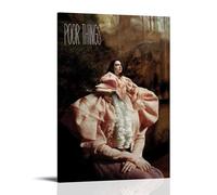 HAUSRENWRHHT Poor Things Poster Wall Art Canvas Cover Aesthetic Vintage Poster Decorative Painting for Living Room Bed Room 20x30inch(50x75cm) Frame-style