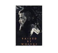 HAUSRENWRHHT Raised by Wolves Poster Wall Art Canvas Cover Aesthetic Vintage Poster Decorative Painting for Living Room Bed Room 16x24inch(40x60cm) Unframe-style