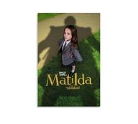 HAUSRENWRHHT Roald Dahl's Matilda The Musical Poster Wall Art Canvas Cover Aesthetic Vintage Poster Decorative Painting for Living Room Bed Room 16x24inch(40x60cm) Unframe-style