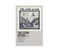 HAUSRENWRHHT The Story So Far Music Album Poster Wall Art Canvas Cover Aesthetic Vintage Poster Decorative Painting for Living Room Bed Room 24x36inch(60x90cm) Unframe-style
