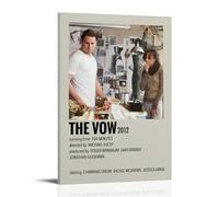 HAUSRENWRHHT The Vow Poster Wall Art Canvas Cover Aesthetic Vintage Poster Decorative Painting for Living Room Bed Room 24x36inch(60x90cm) Frame-style