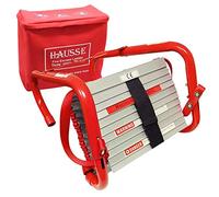 Hausse Retractable 3 Story Fire Escape Ladder, 25 Feet
