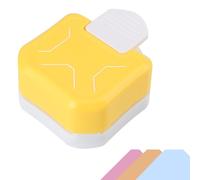 HAUSTGO 3 in 1 Diagonal Corner Punch, 3 Way Corner Paper Punch for Paper Crafts, Journals, Greeting Cards, Postcards, DIY Projects, Invitations Cards, Gift Tags, and Scrapbooking