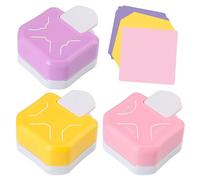 HAUSTGO 3 Way Corner Punch Set, Features Diagonal, Decorative, Rounder Cutter, Three Cutting Options, Enabling Diverse Angle Effects for Various Paper Craft Projects
