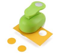 HAUSTGO 5/8 Inch Circle Punch, Lever Action, 16mm Hole Punch for Paper Crafts, Scrapbooking, Card Making, DIY Photo Albums, Gift Tags, Homemade Confetti