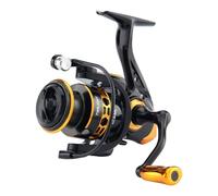 HAUT TON Dolphin Advance Edition Spinning Reel,5.2:1Gear Ratio,22LBS,5+1BB,Backlash Free Bearing,Sealed Drag System,Saltwater,Freshwater Fishing Reels (HT-TGG, 3000)