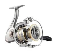 HAUT TON Spinning Reel 8000/9000/10000/12000/14000,6+1BB Metal Surf Fishing Reels,4.8:1 Gear Ratio 55lbs Drag Heavy Long Casting Inshore Saltwater Monster Fish (HT-NGK, 7000)