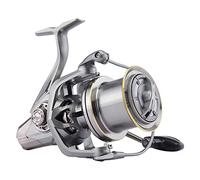 HAUT TON Spinning Reel NGK-10000 Advanced Version,17+1BB Graphite Frame Surf Fishing Reels,4.8:1 Gear Ratio 55LBs Max Drag Medium/Heavy Long Casting Saltwater Monster Fish.