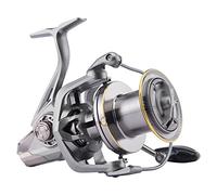 HAUT TON Spinning Reel NGK-14000 Advanced Version,17+1BB Graphite Frame Surf Fishing Reels,4.8:1 Gear Ratio 55LBs Max Drag Medium/Heavy Long Casting Saltwater Monster Fish.