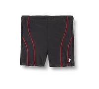 Haute Pression Boys' Swimming Shorts, Black/red, 10 Years