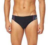 Haute pression Men's 416 Swim Briefs, Black (Noir/Gris/Rouge), 45/47 (Manufacturer Size: 48)