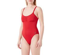 HAUTE PRESSION Women's T8002 CO10 One Piece Swimsuit, Rouge Fonce,