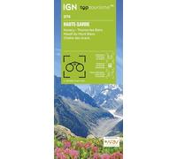 Haute-Savoie - Annecy Thonon-les-Bains Massif Mont-Blanc (D74): 1:100000 (TOP 100)