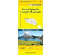 Hautes-Pyrénées Pyrénées-Atlantiques - Michelin Local Map 342: Map (Michelin départemental France, 342)