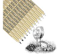 hautllaif 12 Fineliner Pens Set,Waterproof Ink Art Pens,Precision Fine Tip Markers for Sketching, Technical Drafting & Detailed Artwork,Ideal for Drawing, Sketching, Manga, and Art