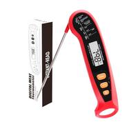 hautllaif Meat Thermometer Probe,Instant Read Thermometer Digital with Backlight LCD Screen,Ultra Fast & Accurate Food Thermometer for Cooking,BBQ,Baking,Candy Making,Grilling,Roasting,and Kitchen Use