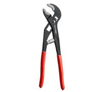 HAUTMEC 250mm Water Pump Pliers, Auto Adjusting Tongue and Groove Joint Pliers, One-Hand Spring-Loaded Design, CRV Steel V-Jaw with Comfort Grip, for Plumbing, Home Repair and Pipe Fittings, HT0088