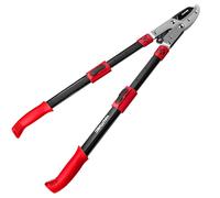 HAUTMEC 70-95cm Telescopic Anvil Loppers, Loppers for Gardening Heavy Duty with Compound Action System, 5cm Cut Capacity, Extendable Thick Branch Cutters for Pruning HT0149-UK
