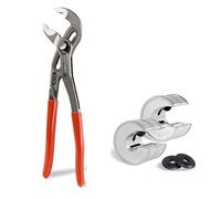 HAUTMEC 7Inch(180mm) Water Pump Pliers Bundle with Copper Pipe Cutter