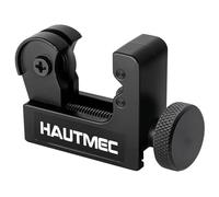 HAUTMEC Copper Pipe Cutter Tool 3-22mm(1/8" to 7/8"), Mini Tube Cutter for PVC, Copper, Aluminum, and Thin Stainless Steel Tube HT0132-TC