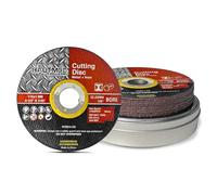 HAUTMEC Metal Cutting Discs 115 X 1.0 X 22.23mm, 40 Pack Cutting Discs for Angle Grinder with Portable Tin Box, EN12413 & MPA Certified, Expert Ultra Thin Cut-Off Wheels for Steel & Metal - HT0014