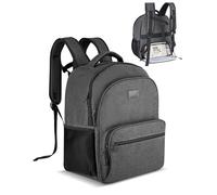 Hautton CPAP Backpack, Travel Carrying Bag Compatible with ResMed AirSense 9/10/11, Philips System One Large Capacity Portable Carry On Case for CPAP Machine Accessories
