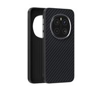 Hauw Case for Honor Magic 7 Pro,Ultra Thin Hard PC Non-Slip Carbon Fiber Pattern Phone Case Compatible with Honor Magic 7 Pro,Black