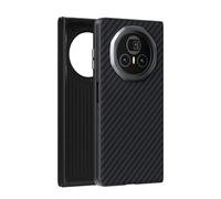 Hauw Case for Honor Magic V3,Ultra Thin Hard PC Non-Slip Carbon Fiber Pattern Phone Case Compatible with Honor Magic V3,Black