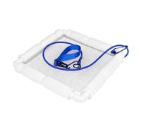 Hauwthg Shark Teeth Sieve | Floating Strainer with Hand Strap - Beach Sand Sieve - for Sea Coast River Lake Backyard Park Playground Camping Travel Garden