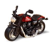 HAUZMLL Alloy Motorbike Toy,1:12 Simulation Miniature Alloy Motorbike Model Toy Gift Collection Decoration, Pull-Back Vehicle for Child Intellectual Toys Gift Set(Red)
