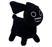 HAUZMLL Black Rabbit Plush Toys, Rabbit Stuffed Play Figures, Stuffed Animal Plush Toy, Cartoon Game Peripheral Plush Toys, Doll for Game Lovers, Family and Friends Gifts