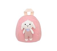 HAUZMLL Cute White Rabbit Doll Backpack - Mini Cartoon Plush Backpack, Lightweight and Adjustable for Comfort, Chic Bunny Decorative Bag for Daily Use