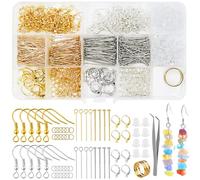 HavaCue 1792 PCS Earring Making Kit, 925 Earring Making Supplies, Earing Findings for Jewellery Making,Hypoallergenic Earrings Making Set,Earrings Posts for Jewellery-Making