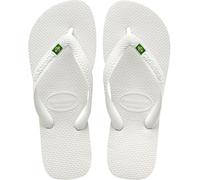 Havaianas Adult Unisex Flip Flops Brasil White Sandals - New