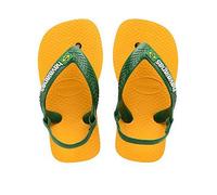 Havaianas Baby Brasil Logo Il Flip Flops - Yellow, Yellow, Size 6 Younger Yellow