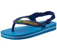 Havaianas Baby Brazil Logo II, Toe Separator Unisex Baby, Blue, 21 EU
