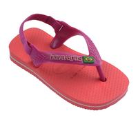 Havaianas Flip flops / Sandals BABY BRASIL LOGO in Orange 4 toddler