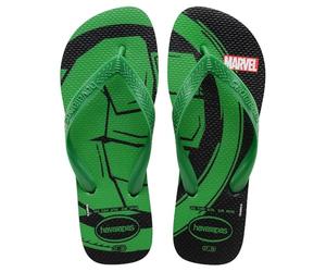 Havaianas Boy's Top Marvel Logomania (Mini Me) Flip-Flop