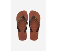Havaianas Brasil Flip Flops - Brown - 39/40
