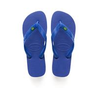 Havaianas Brasil Unisex Adults FlipFlop Marine Blue 4.5/5 UK