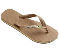 Havaianas - Women's Brasil Logo - Sandals size 35/36, sand/brown