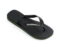 Havaianas - Brasil Logo, Iconic, Comfortable and Durable Flip-Flops, Straps with Brazilian Flag and Non-Slip Sole with Colourful Stripes, Adults Unisex
