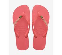 Havaianas Brasil Logo Flip Flops intense pink - 33-34