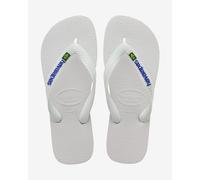 Havaianas Brasil Logo Flip Flops white logo - 35-36