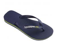 Havaianas - Brasil Logo, Iconic, Comfortable and Durable Flip-Flops, Straps with Brazilian Flag and Non-Slip Sole with Colourful Stripes, Adults Unisex