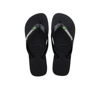 Havaianas Flip flops / Sandals (Shoes) BRAZIL LOGO in Black 3 / 4