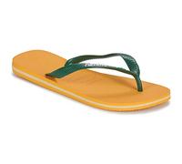 Havaianas Brasil Logo Unisex Adults FlipFlop Pop Yellow 12/13 UK